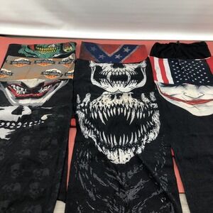 10 Pack Home Mens Womens Gators Skull Neck Gaiter Face Mask Bandana Multi Colors
